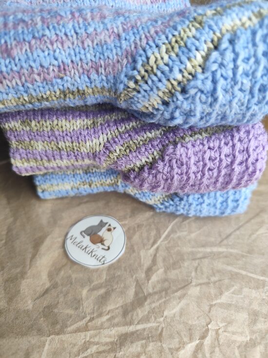 KiKnits Klasiskās strīpas DĀVANU KOMPLEKTS